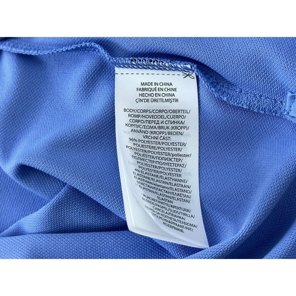 NEW $89 RALPH LAUREN RLX The‎ Biltmore Blue Polo Shirt Size XL Short Sleeves NWT